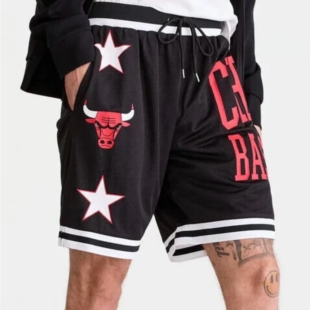 Ultra Game - Chicago Bulls Mesh Basketball Shorts